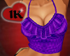 !!1K TRILL PURPLE TOP