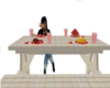 Animated Picnic table