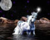 Unicorns by moonlight