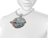 Rocket | Silver chain F