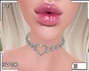 ♡ Love Choker Silver