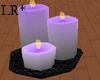 Purple Ice 3 Tier Candle