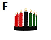 Kwanzaa Candles Crown F