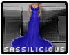 *S*New Years Gown Blue