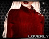 [Lo] Red Wool Dress