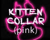 Kitten Collar (pink)