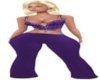 2Pc Roxsy Purple RL Fit