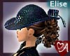 .a Elise Hat - BlackRose