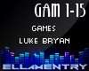 Games-Luke Bryan