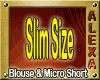 Blouse & Micro Short