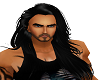 Biker Long Black Hair 2