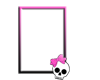Pink Bow Skull Buddy