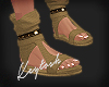 (Key)Ani camel sandals