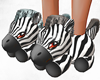 IDI Zebra Slippers