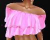 JT Frilly Top Pink 1