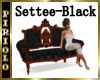 Settee-Black