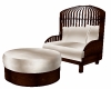 SN Cream  Cuddle Chair