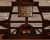 ! Country Barn Fireplace