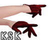 Short Gloves Red FMB