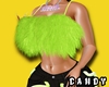 !C Fur Top Neon