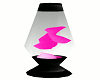 80s TALL LAVA LAMP PINK