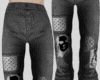 Occ. grunge patch jeans