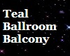 V Teal Ballroom Balcony