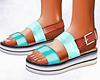 IDI Teal Sandals