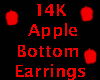 [D]AppleBottomEarrings