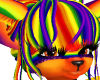 Rainbow Wolf hair Omro