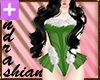 Navidad dress green