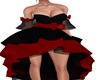 red&black dress