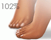 Feet Scaler 102% DVR
