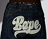 APE Denim Jeans