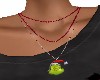 X-MAS GRINCH NECKLACE