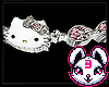 B, Hello Kitty Necklace