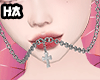 cruz face cross chain