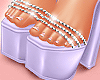 💕Amor lilac heels