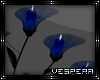 -N- Blue Rose Candle