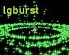 Large Green Light Burst