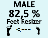 Feet Scaler 82,5% Male