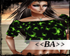 ;ba;green spider tee