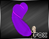 [FOX] Heart Purple Tail