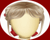 GIRLS BLOND W/BOWS