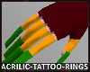 Acrilic Nails Rings-DRBV