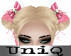 UniQ Pink Skull Bows