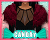 ❥Layerable Maroon Fur