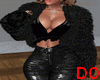 BLACK FUR JACKET