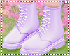 w. Lilac Basic Boots