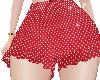 - G Red Polka Dot Shorts